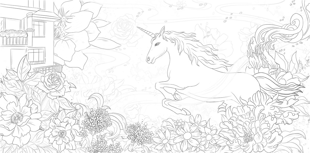 万科璟南堂手绘平面