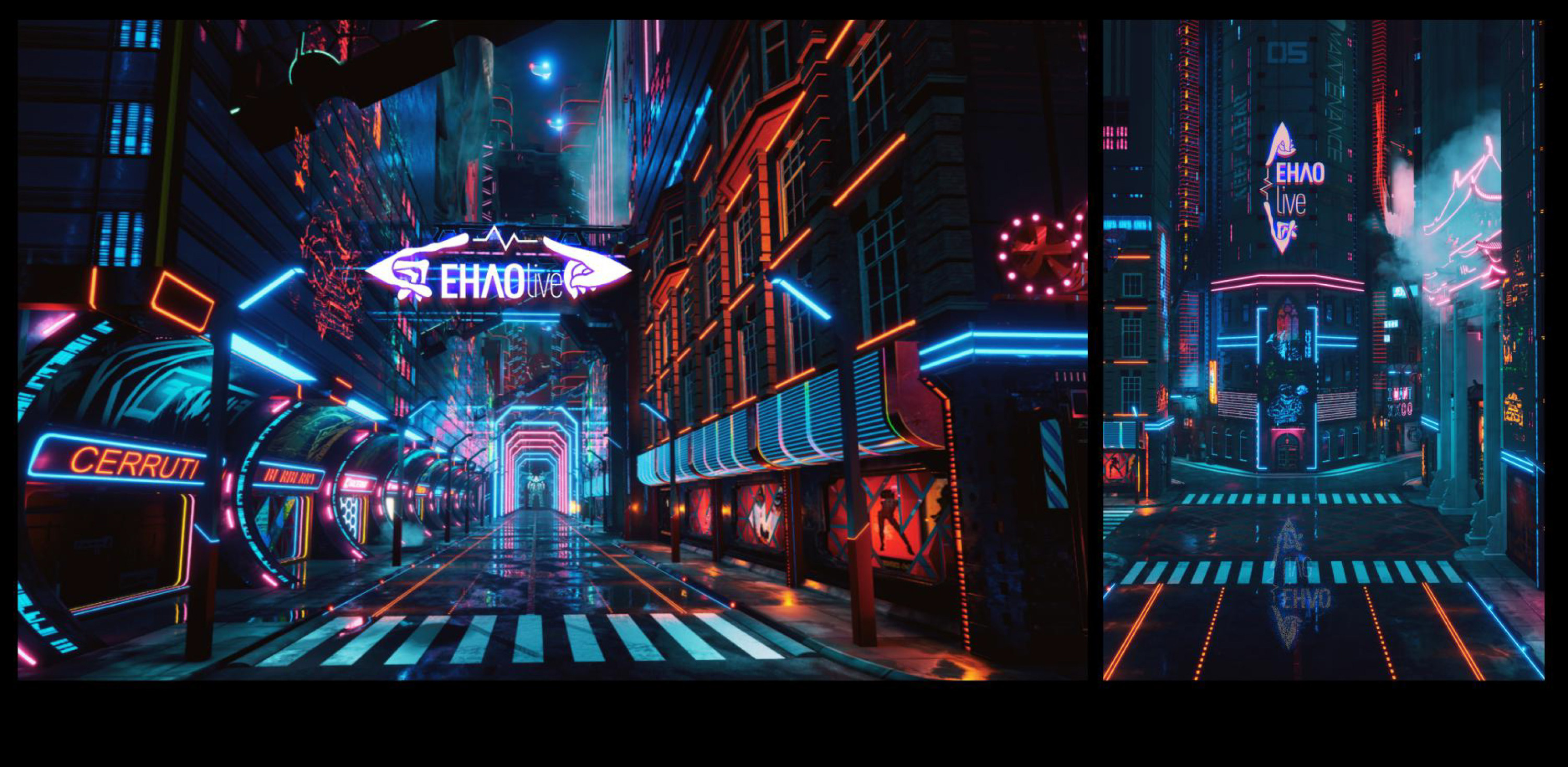 EHAO-LIVE酒吧VI设计