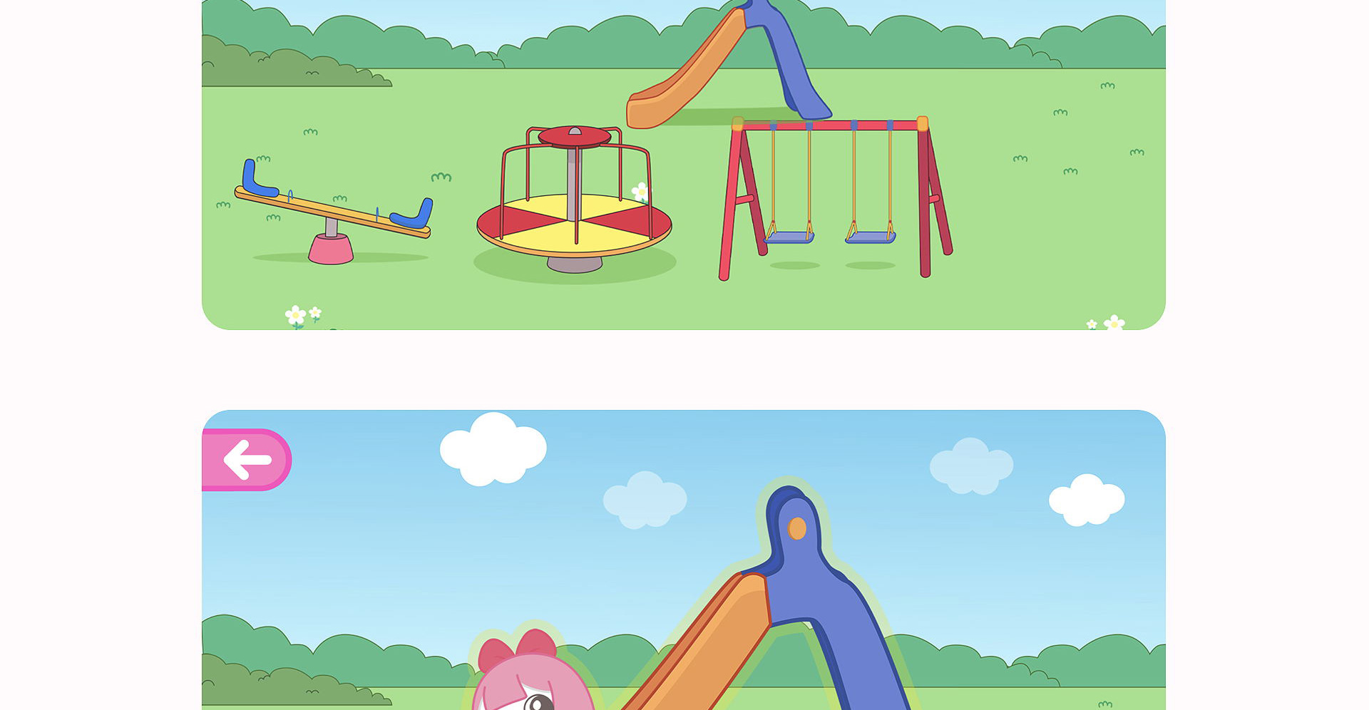 小伶英语H5游戏互动