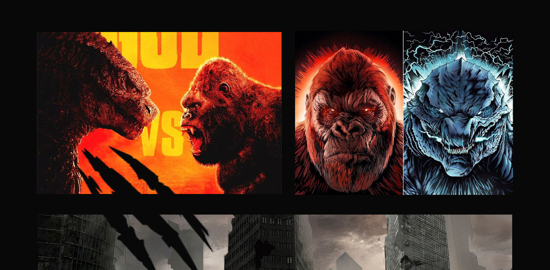 《哥斯拉大战金刚》互动游戏H5 