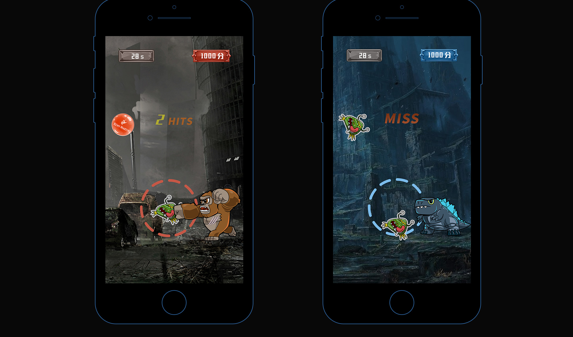 《哥斯拉大战金刚》互动游戏H5 