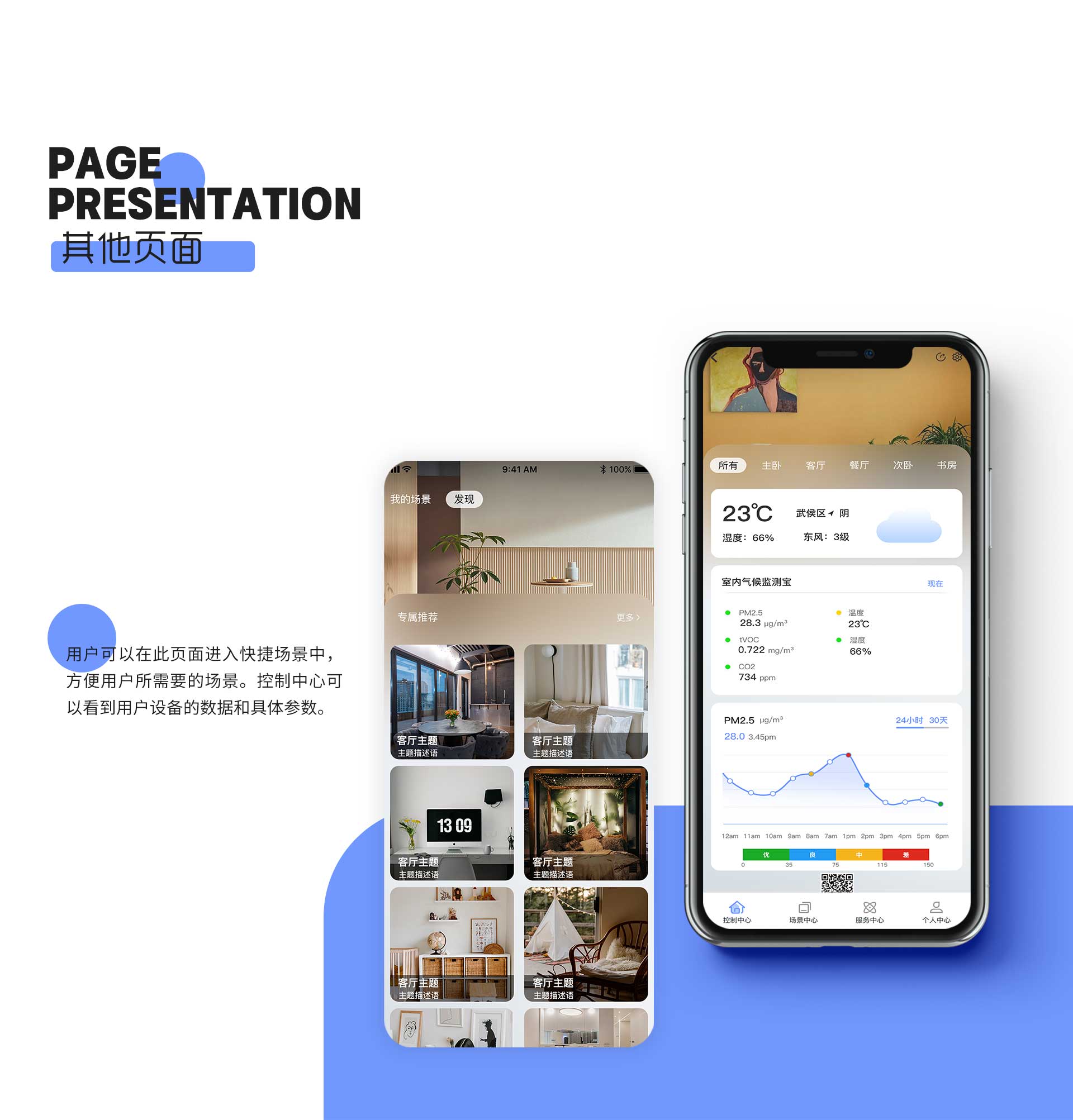 美景智能家居APP UI设计