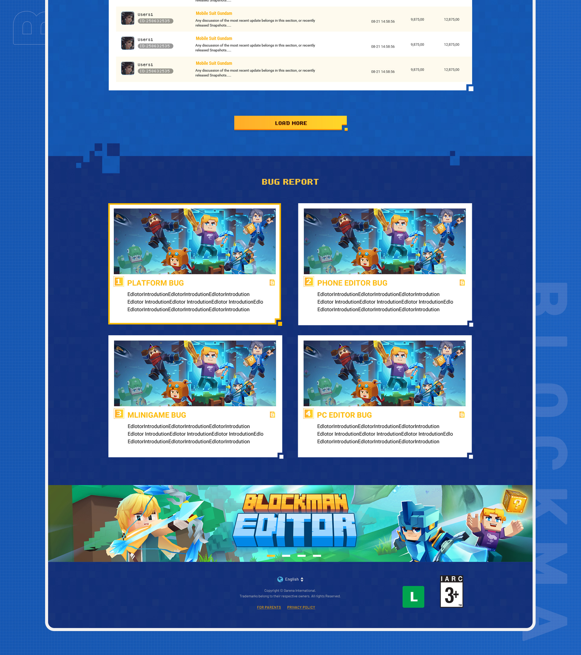 BLOCKMAN GO【方块堡垒】全球海外游戏论坛