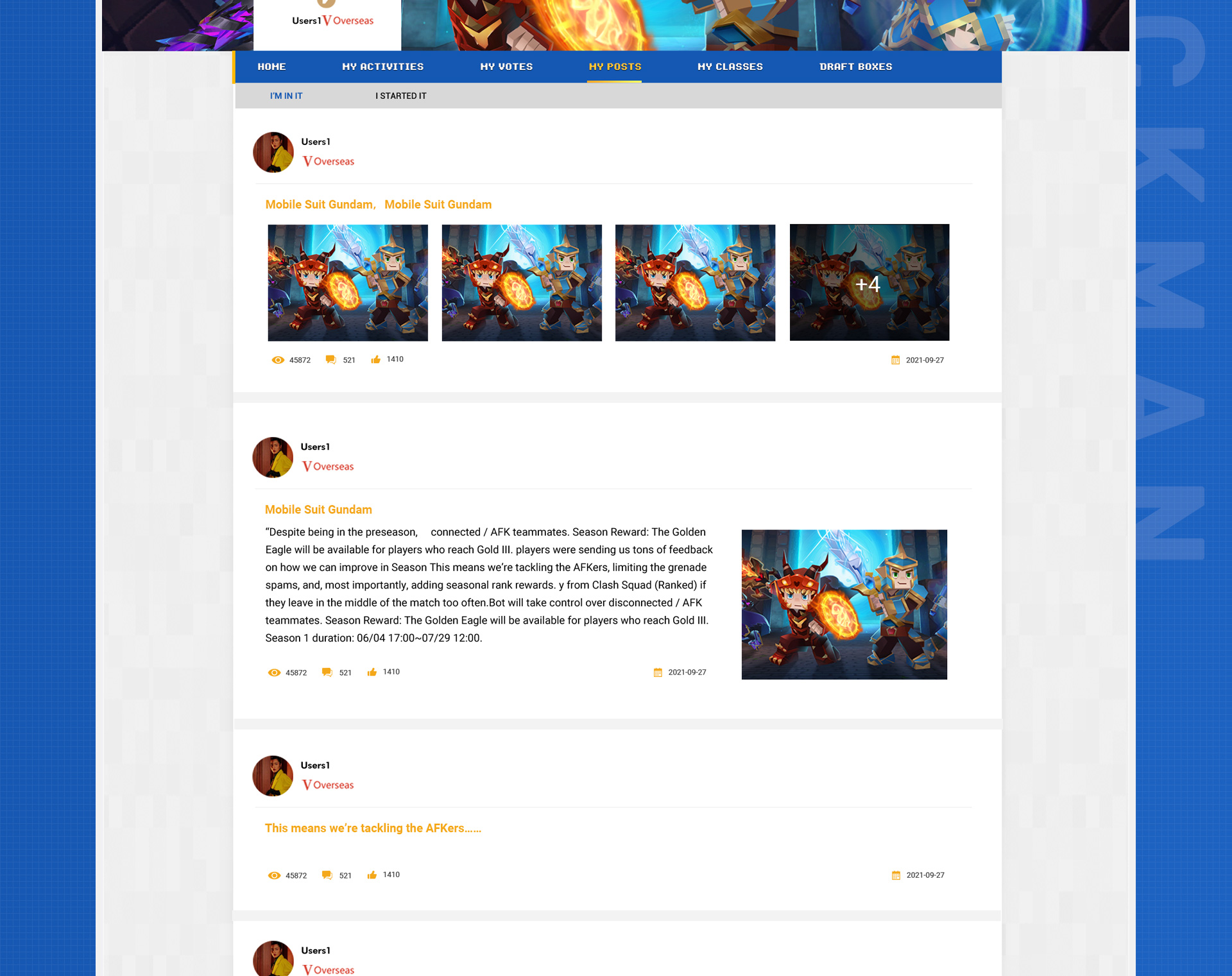 BLOCKMAN GO【方块堡垒】全球海外游戏论坛