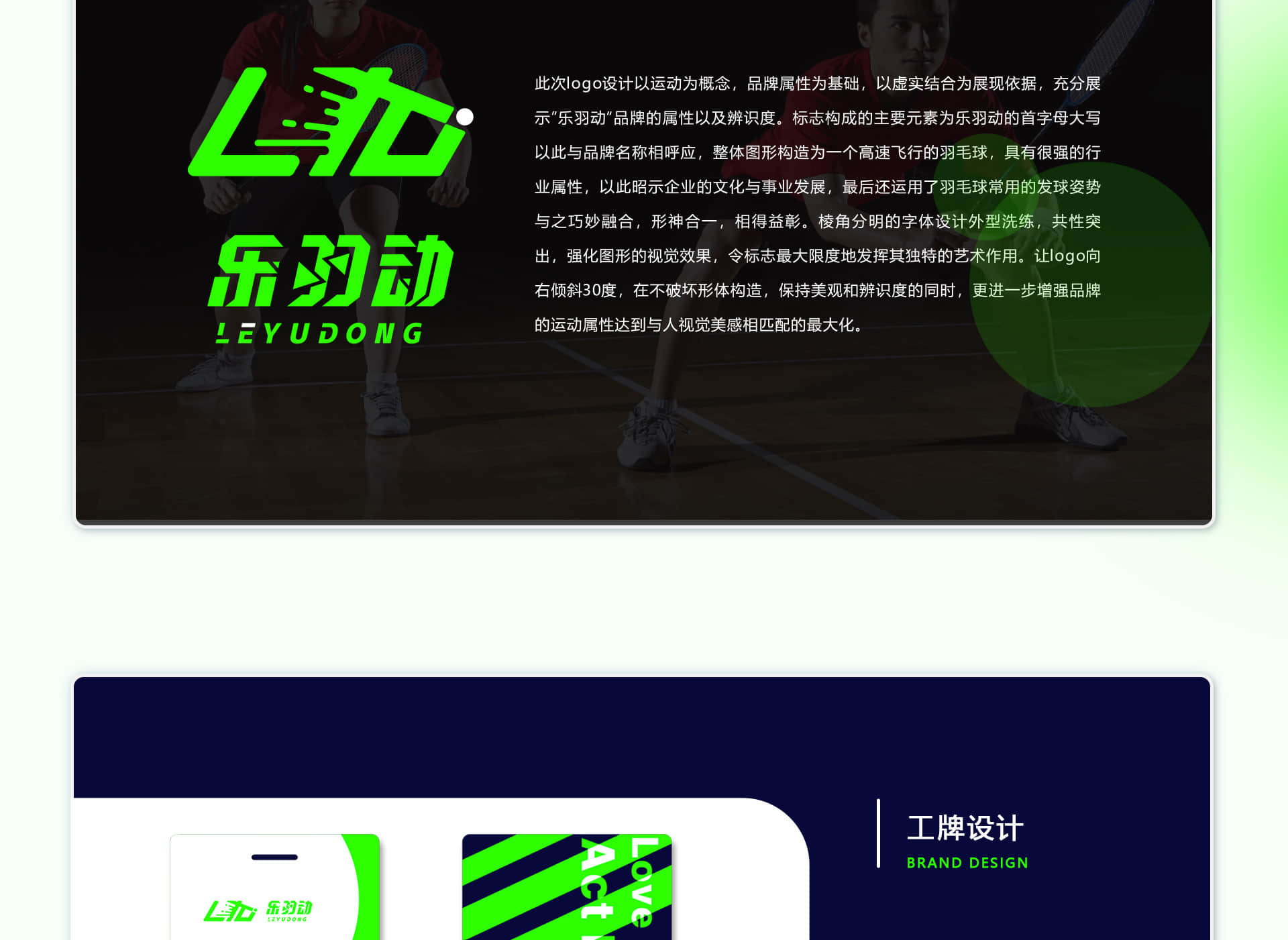 乐羽动体育品牌VI设计