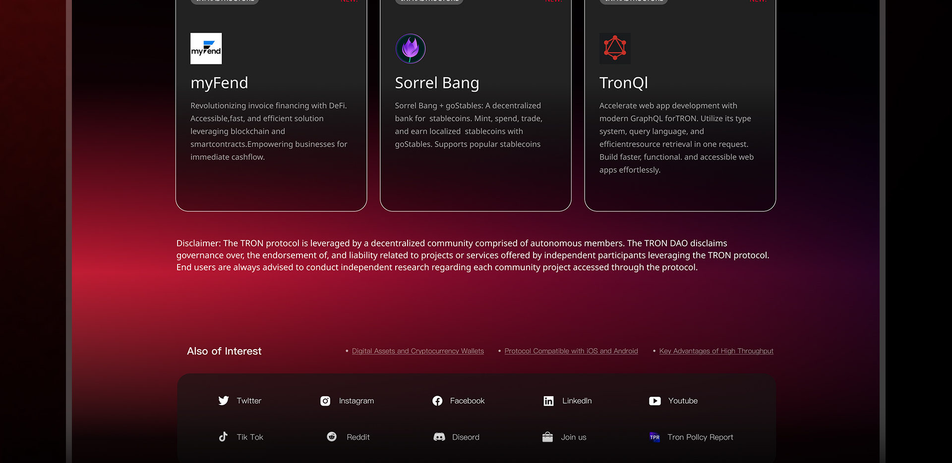 TRON DAO全球开放式区块链平台