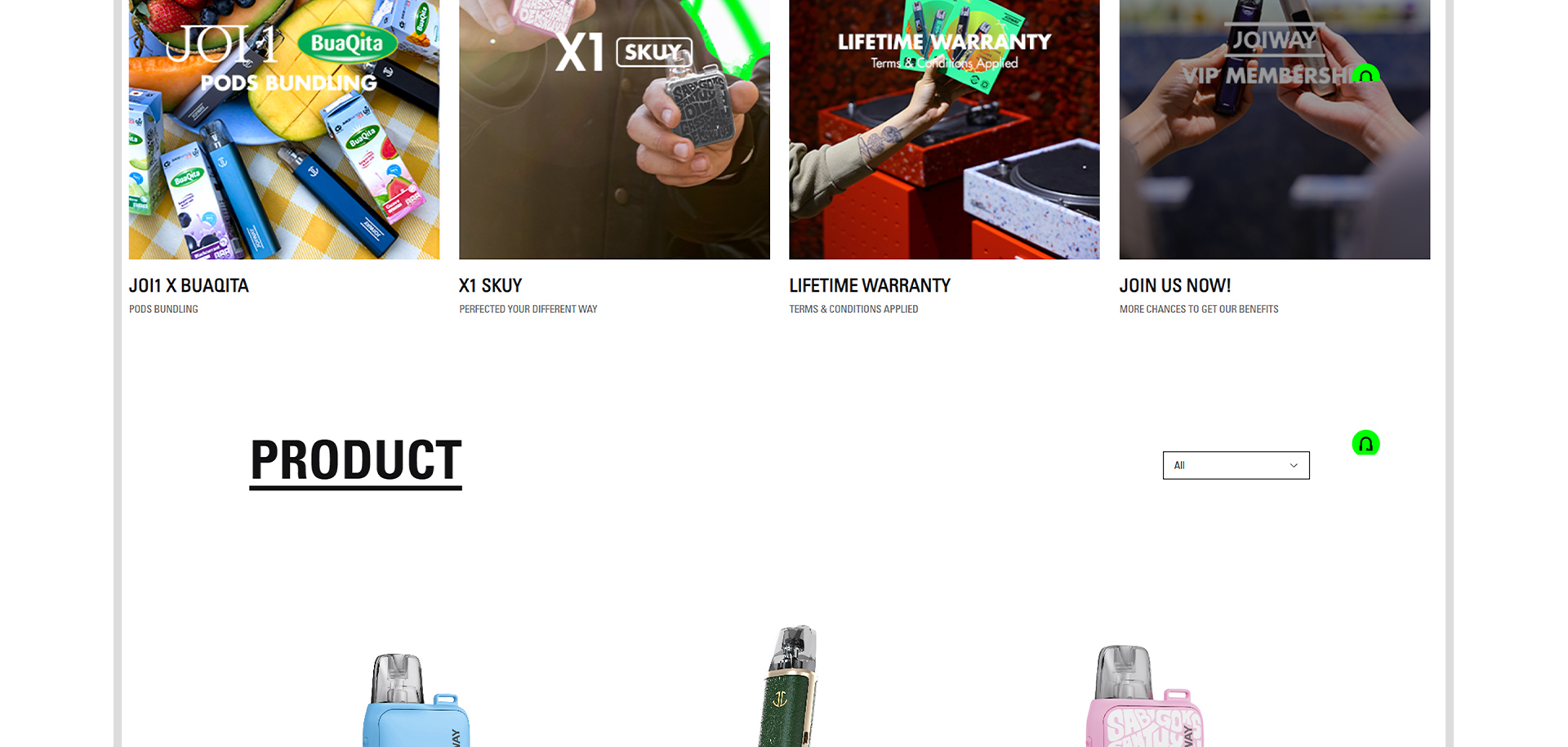 JOIWAY电子烟品牌官网