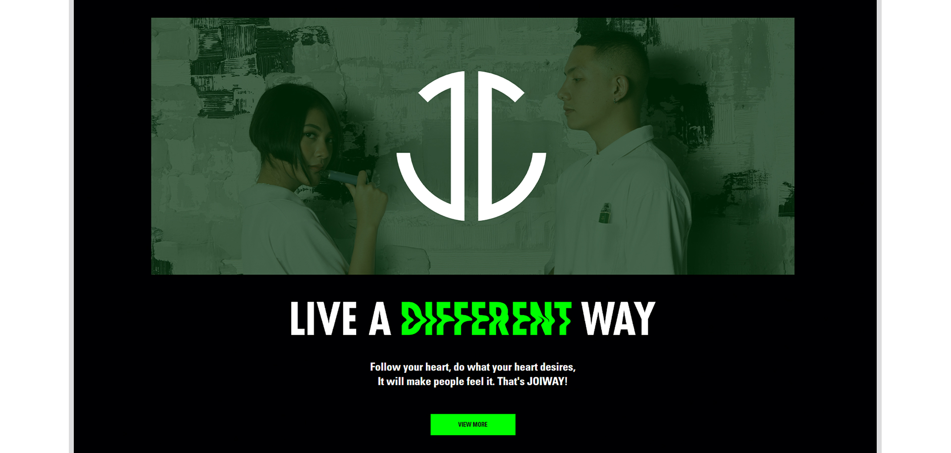 JOIWAY电子烟品牌官网