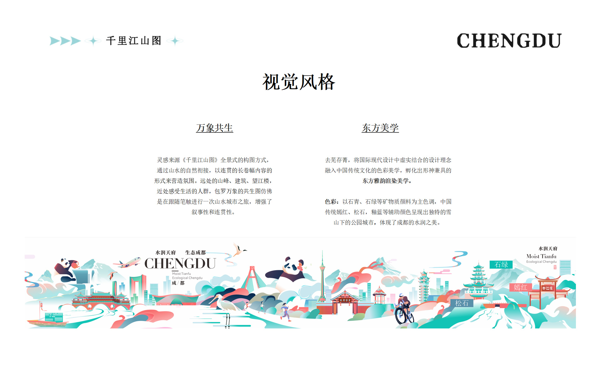 成都地铁19号线-水润天府 生态成都主题列车设计